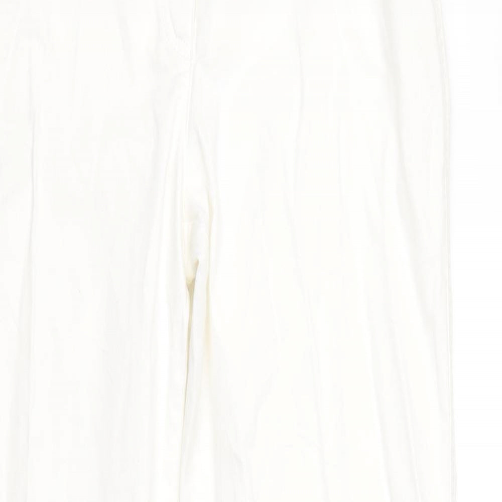 Michelle Magic Womens White   Straight Jeans Size 18 L29 in