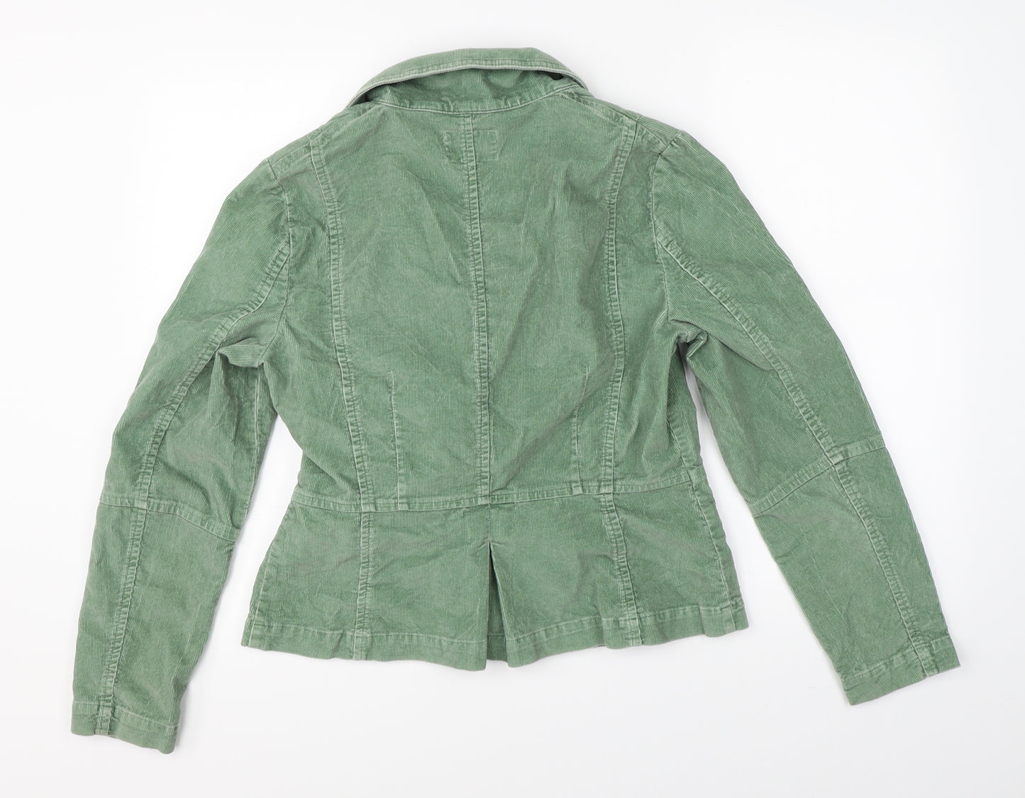 Preworn Womens Green  Corduroy Jacket  Size 12