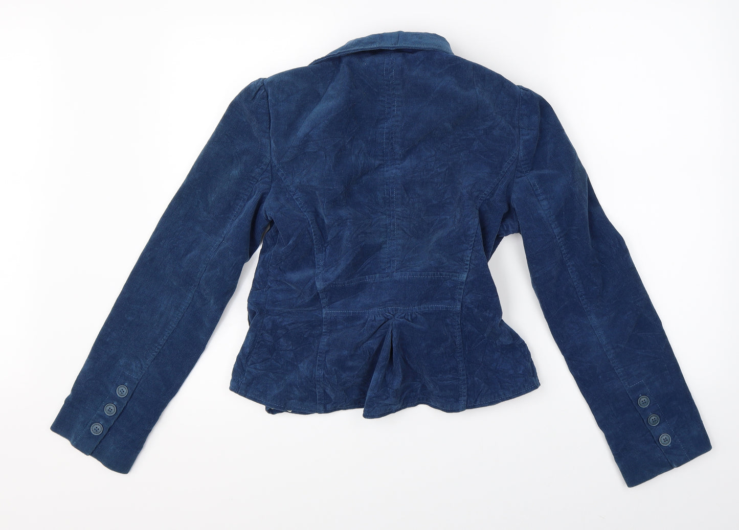 Preworn Womens Blue  Corduroy Jacket  Size 14