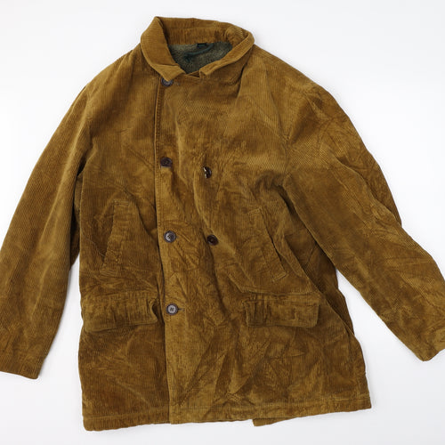 Boden Mens Yellow  Corduroy Jacket  Size L