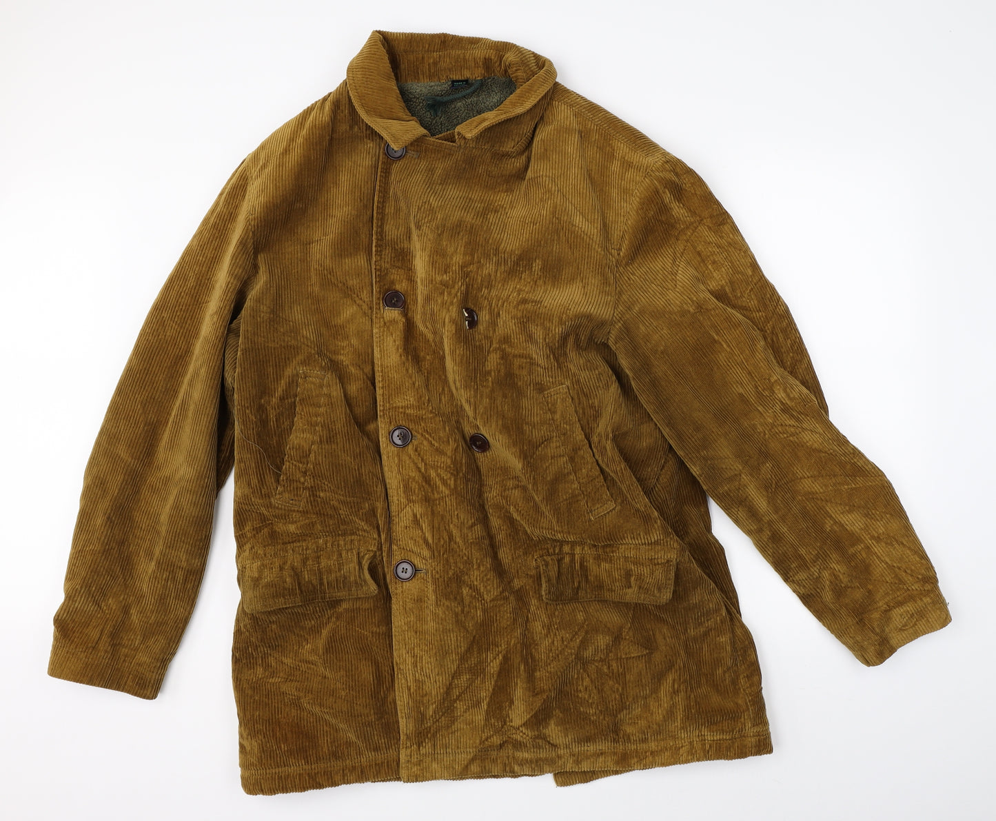 Boden Mens Yellow  Corduroy Jacket  Size L