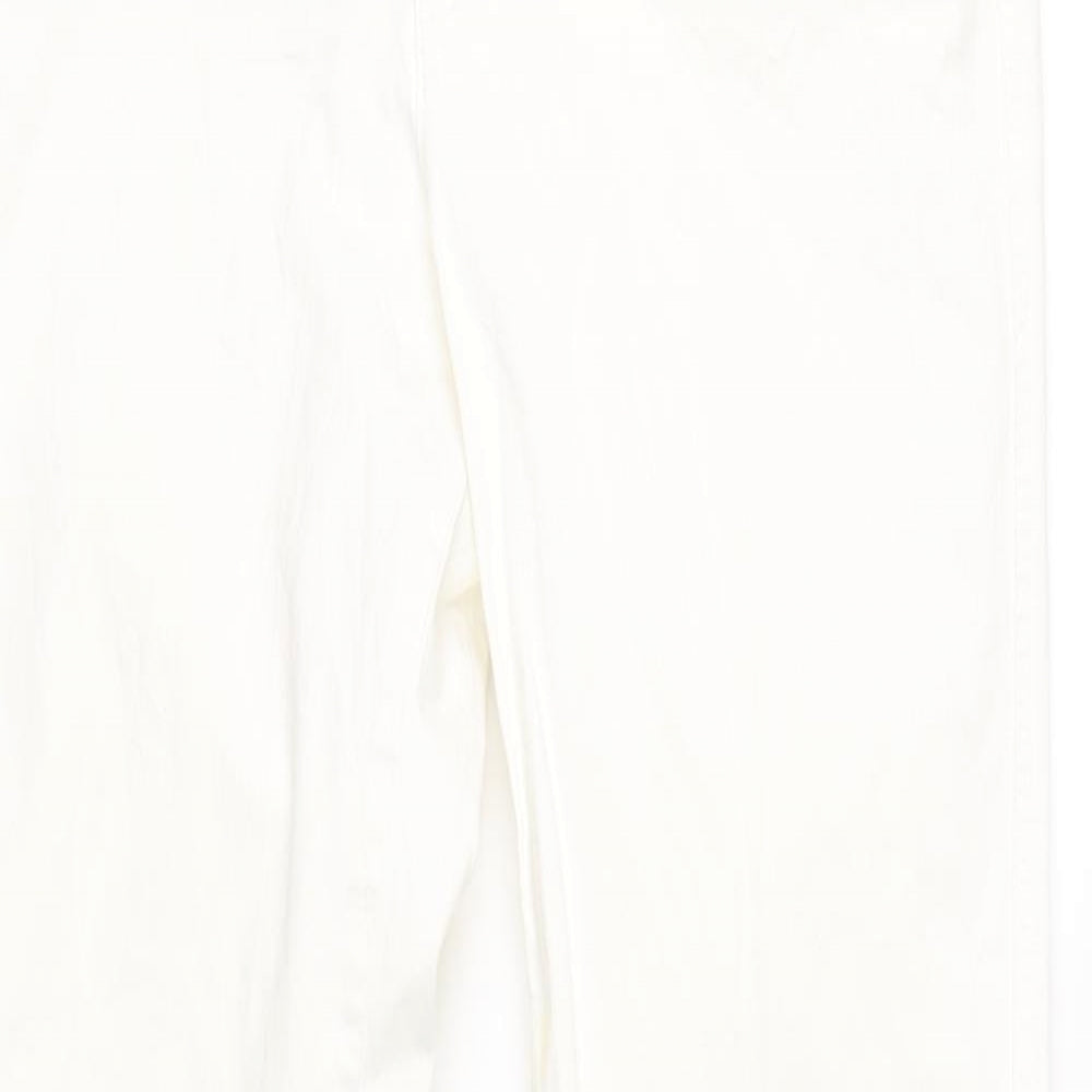 ARMANI Mens White  Denim Straight Jeans Size 32 L32 in
