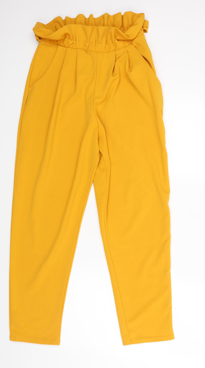 Juliet Womens Yellow Trousers Size 10 L25 in