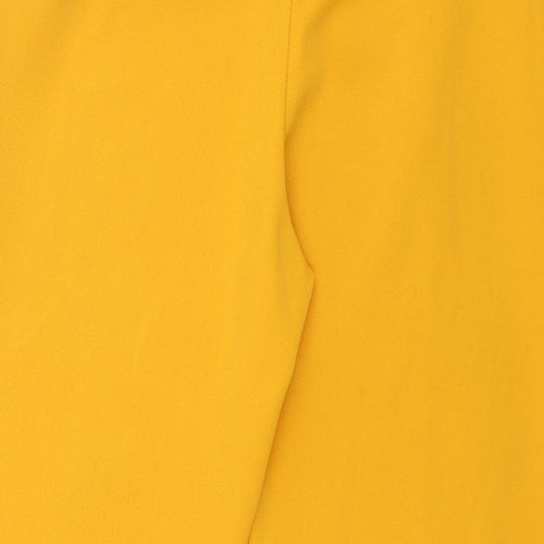 Juliet Womens Yellow   Trousers  Size 10 L25 in