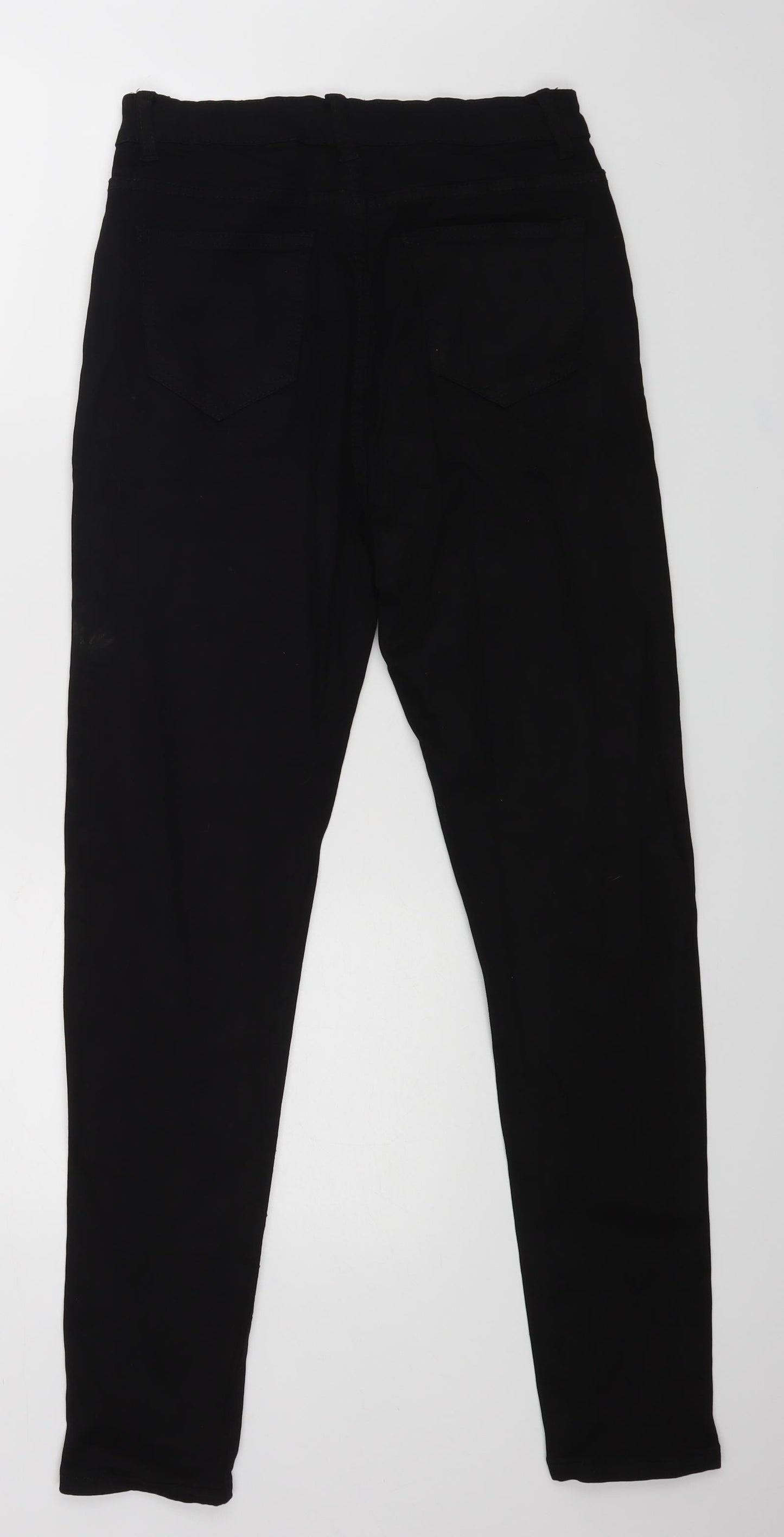 Denim wise Womens Black   Straight Jeans Size 12 L26 in