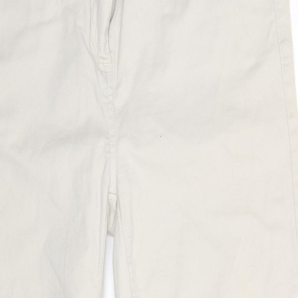 River Island Womens Beige   Straight Jeans Size 16 L26 in