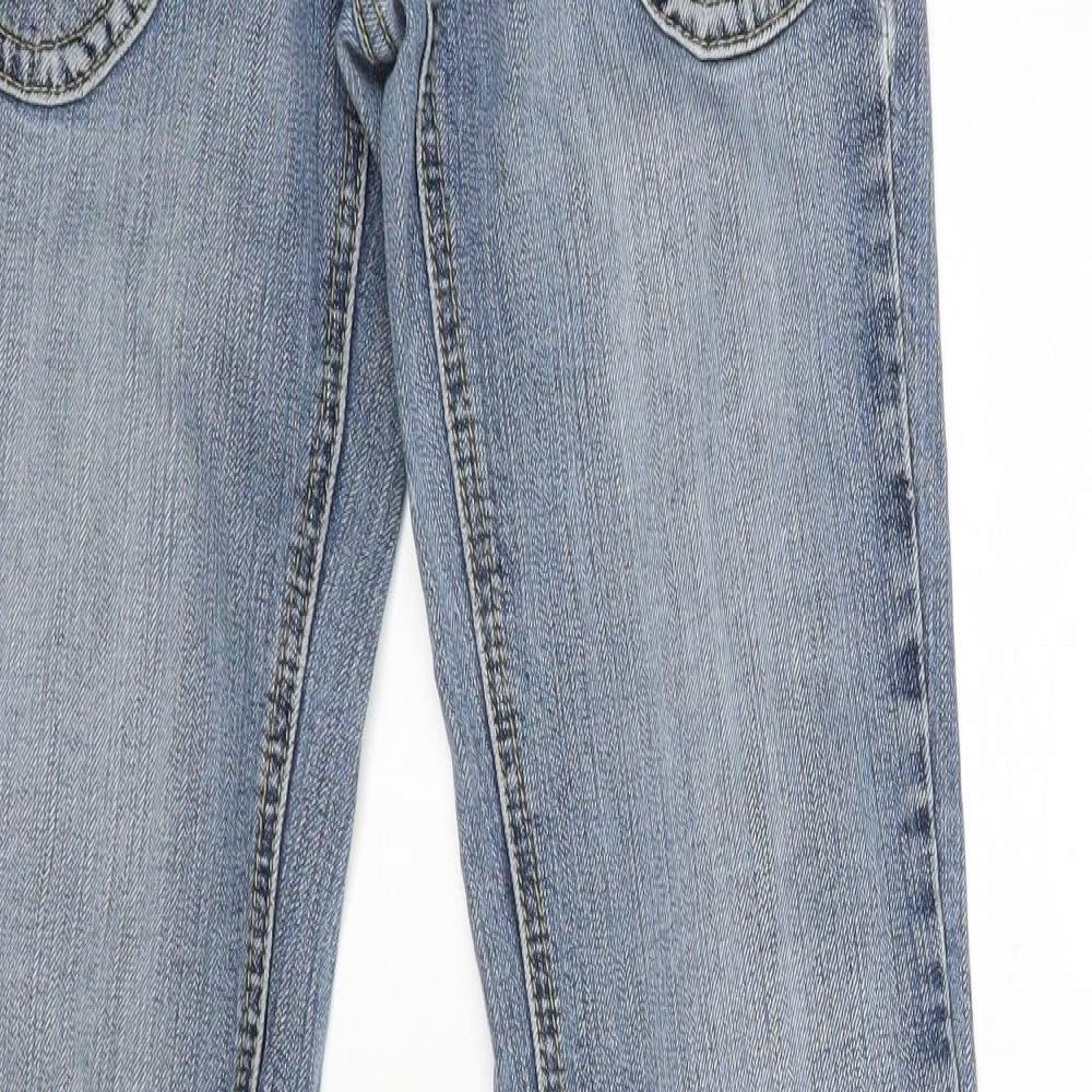Bay Womens Blue  Rayon Bootcut Jeans Size 8 L30 in