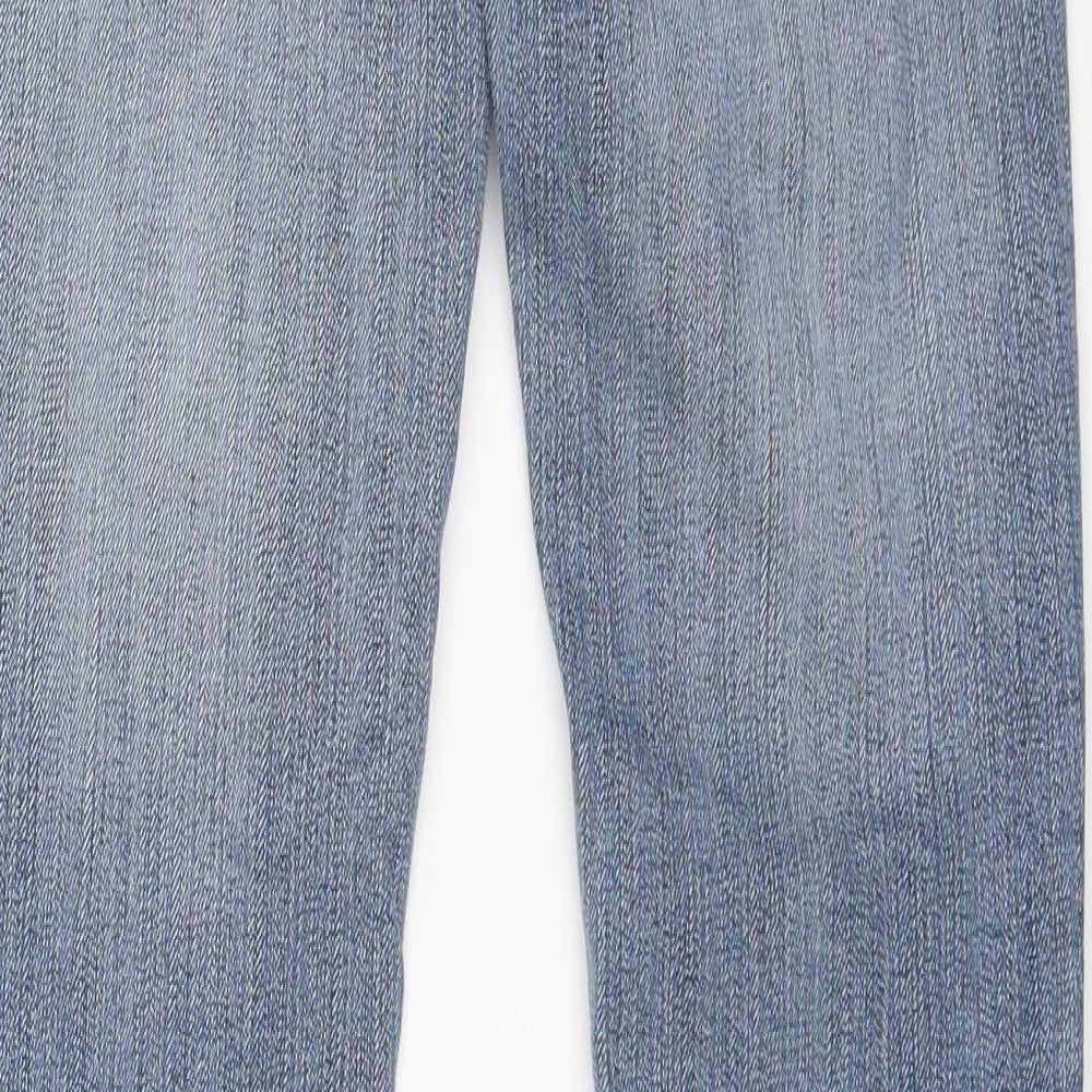 Bay Womens Blue  Rayon Bootcut Jeans Size 8 L30 in