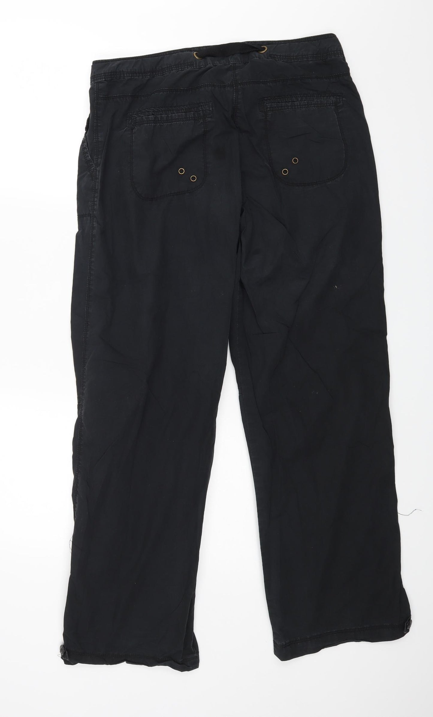 Cherokee Womens Black   Cargo Trousers Size 12 L28 in