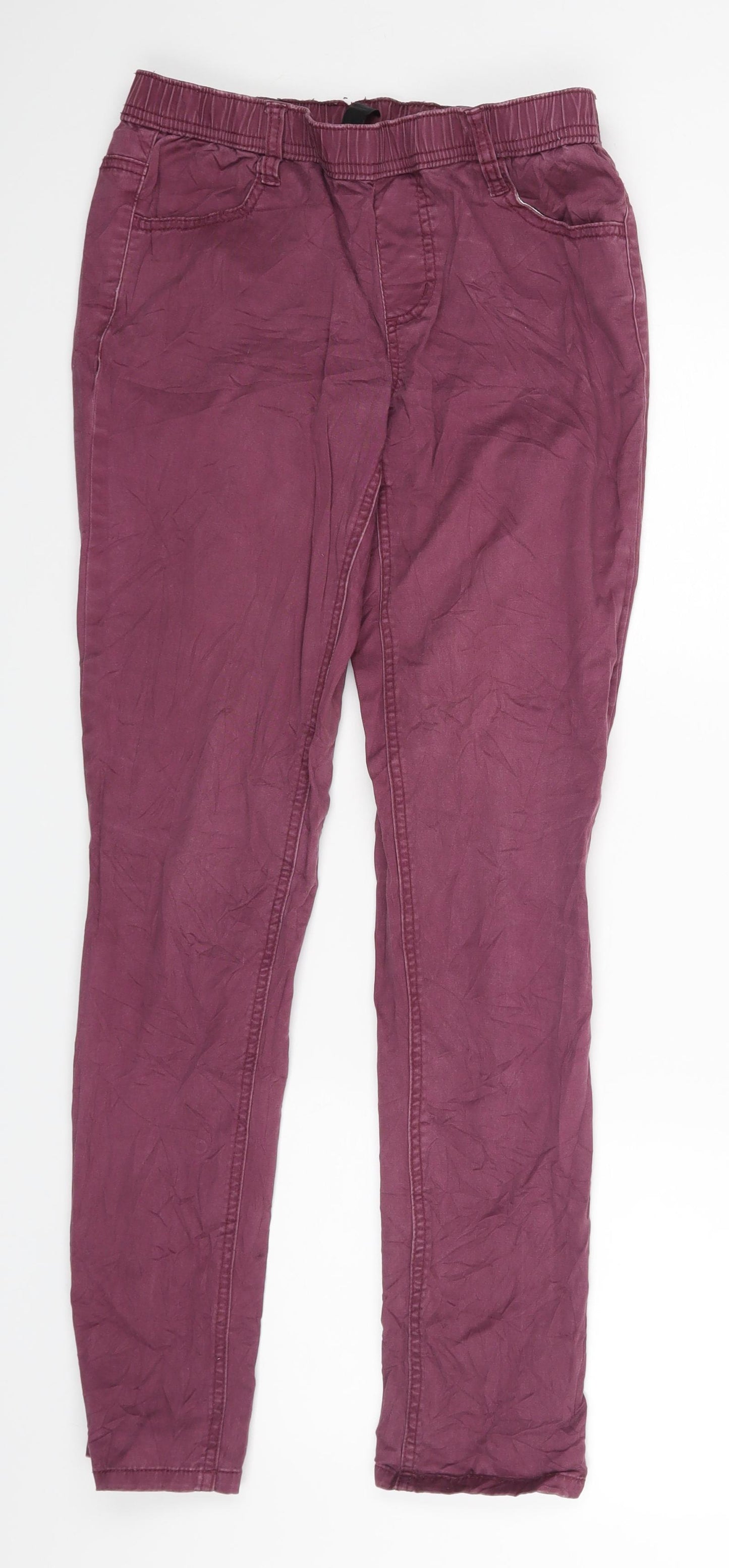 Rainbow Womens Purple   Trousers  Size 10 L26 in