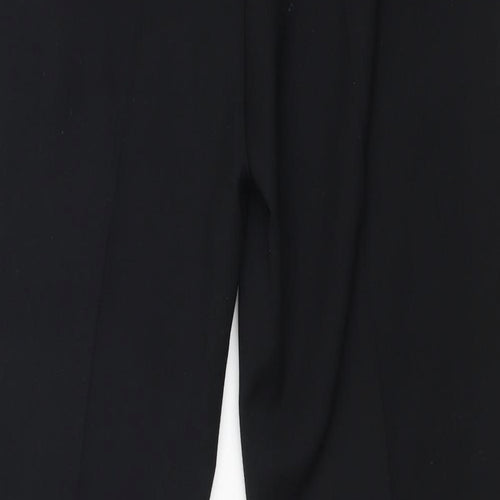M&S Womens Black   Dress Pants Trousers Size 10 L28 in