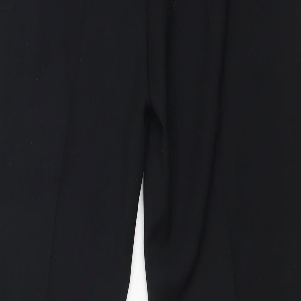 M&S Womens Black   Dress Pants Trousers Size 10 L28 in