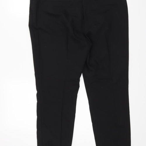 Papaya Womens Black   Dress Pants Trousers Size 14 L24 in