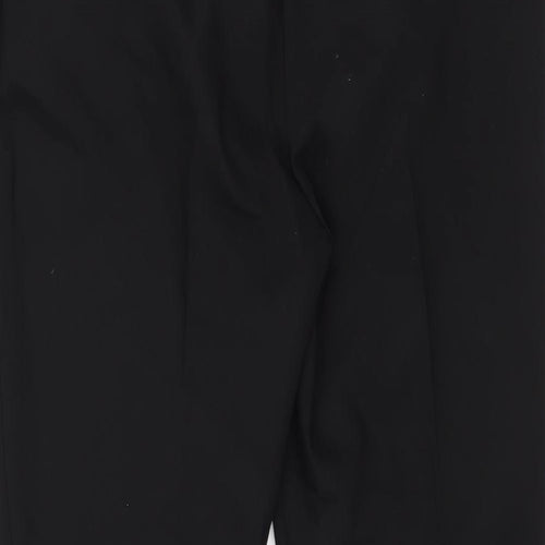 Papaya Womens Black   Dress Pants Trousers Size 14 L24 in