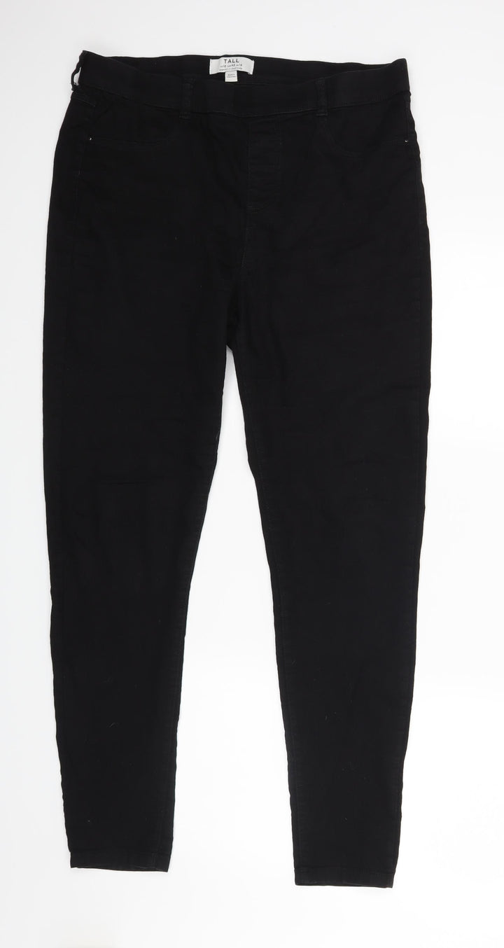 Dorothy Perkins Womens Black Skinny Jeans Size 10 L30 in