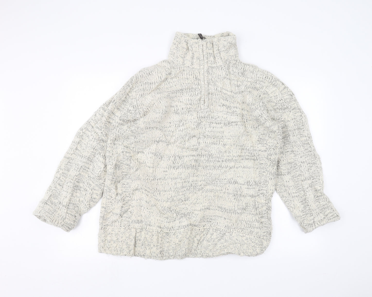 TU Mens White   Pullover Jumper Size M