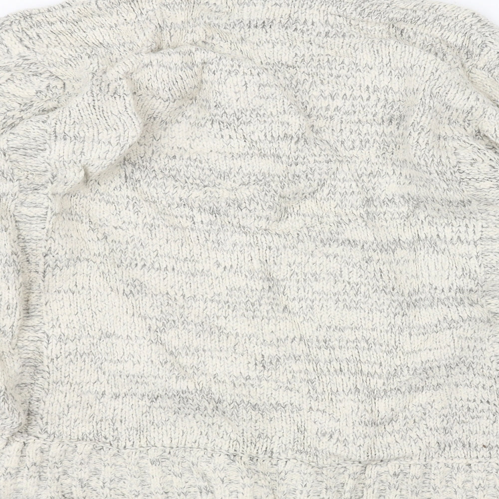TU Mens White   Pullover Jumper Size M