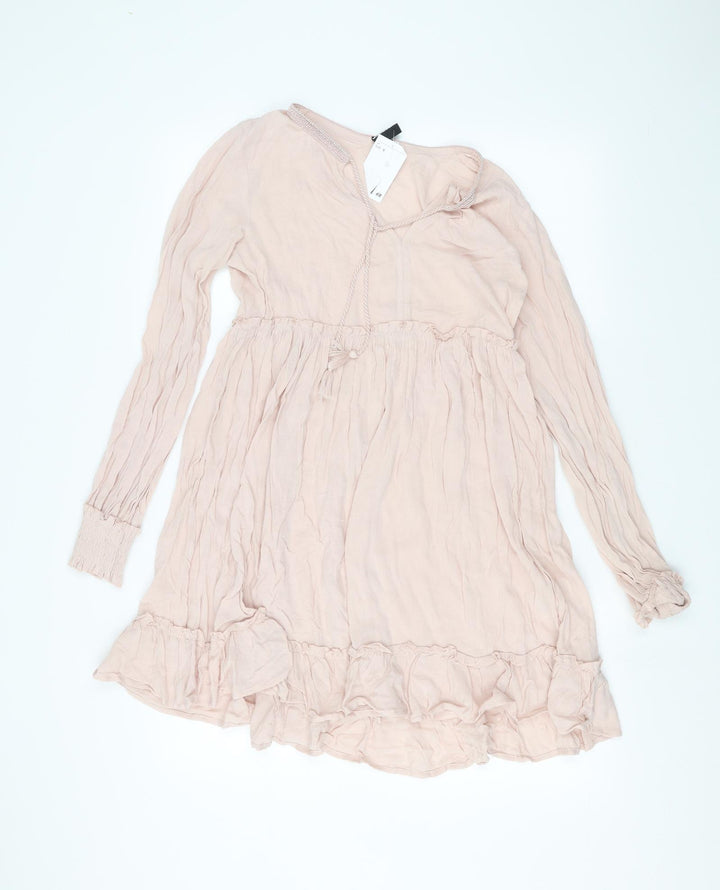 H&M Womens Pink A-Line Size S