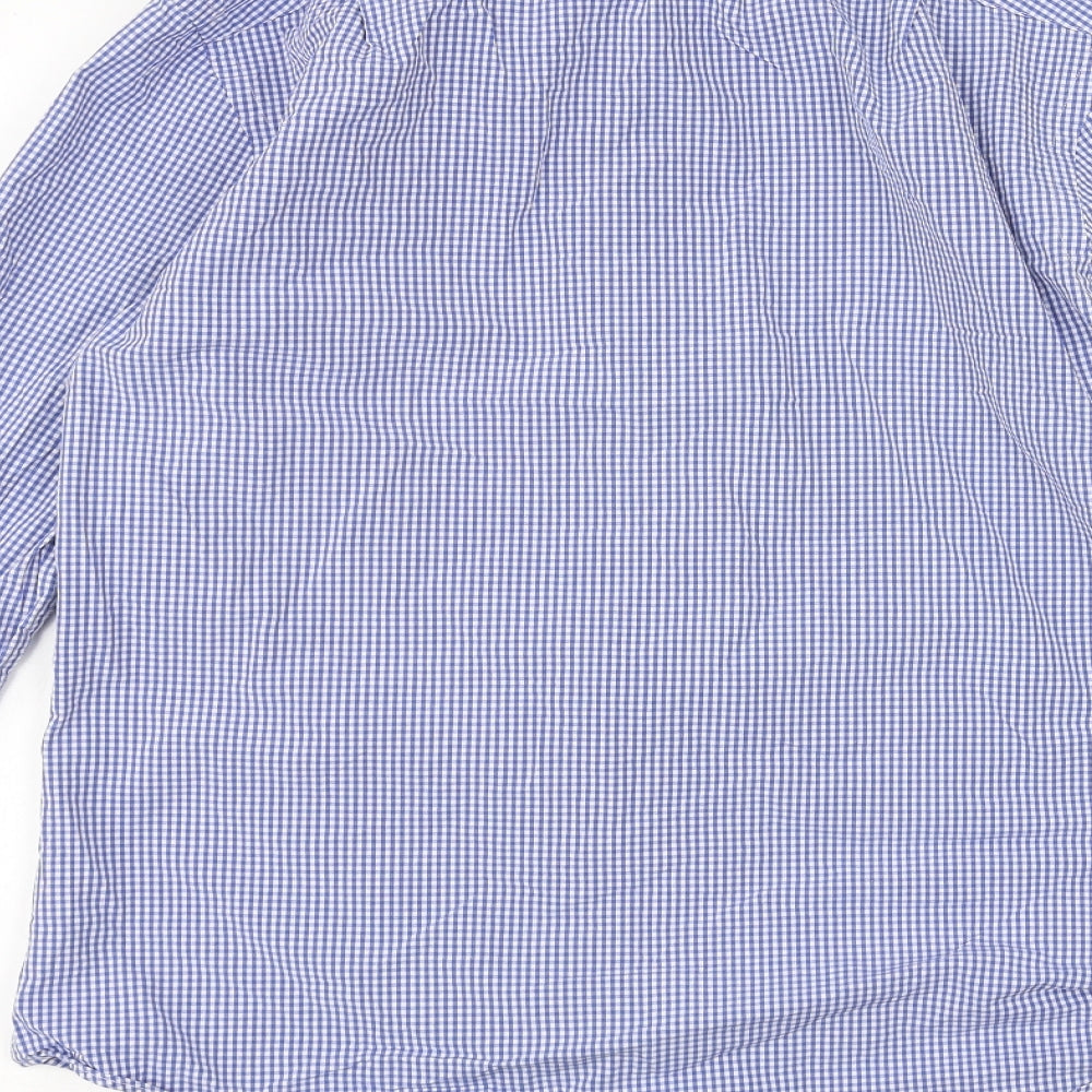 Charles Tyrwhitt Mens Blue    Dress Shirt Size 15