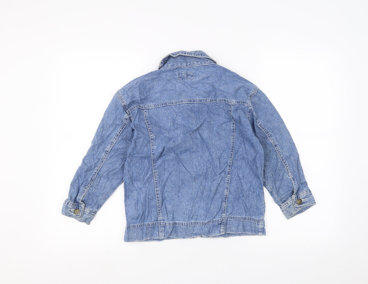 adam jeans Girls Blue   Jacket  Size 7 Years