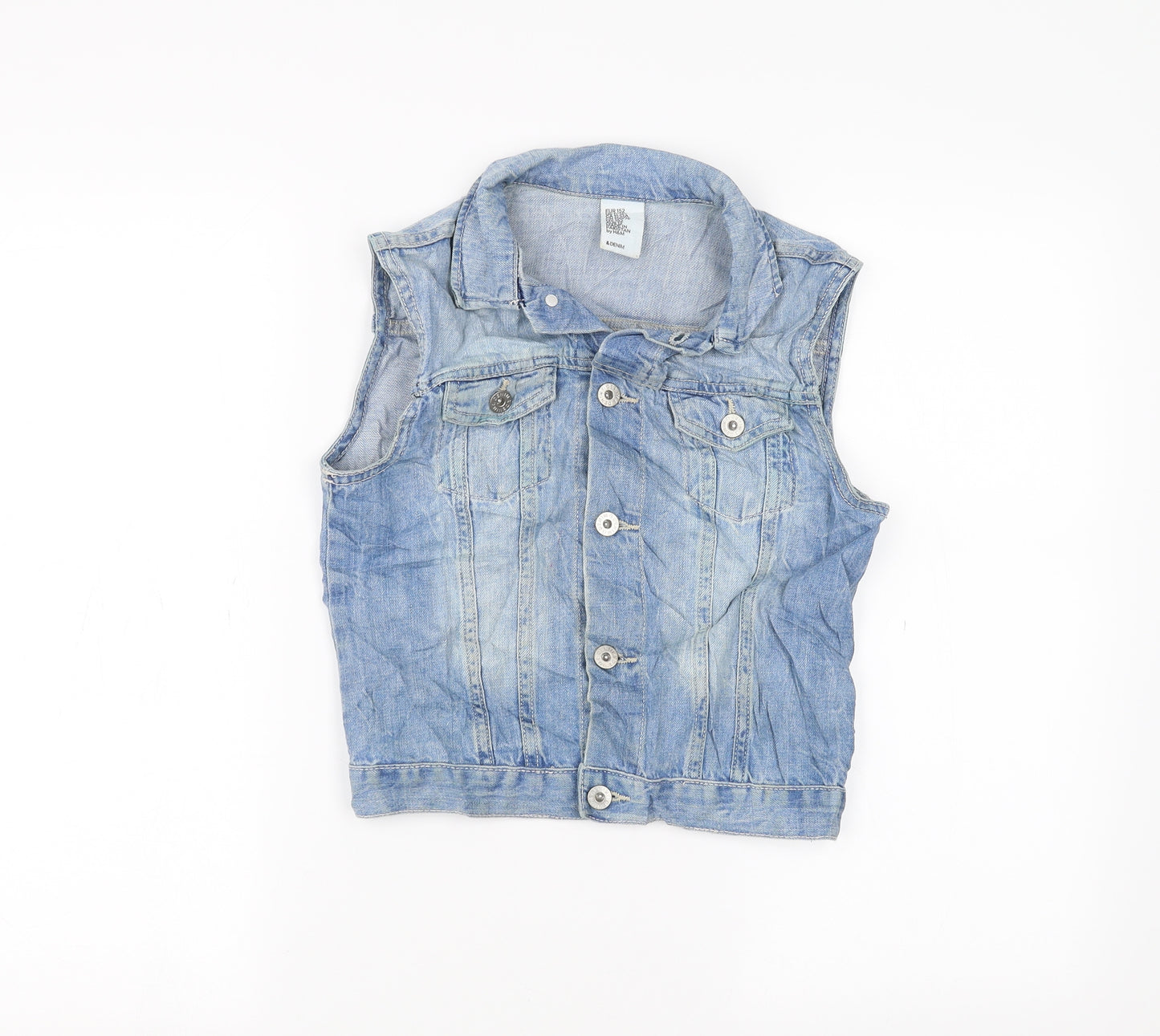 H&M Girls Blue   Jacket  Size 11-12 Years