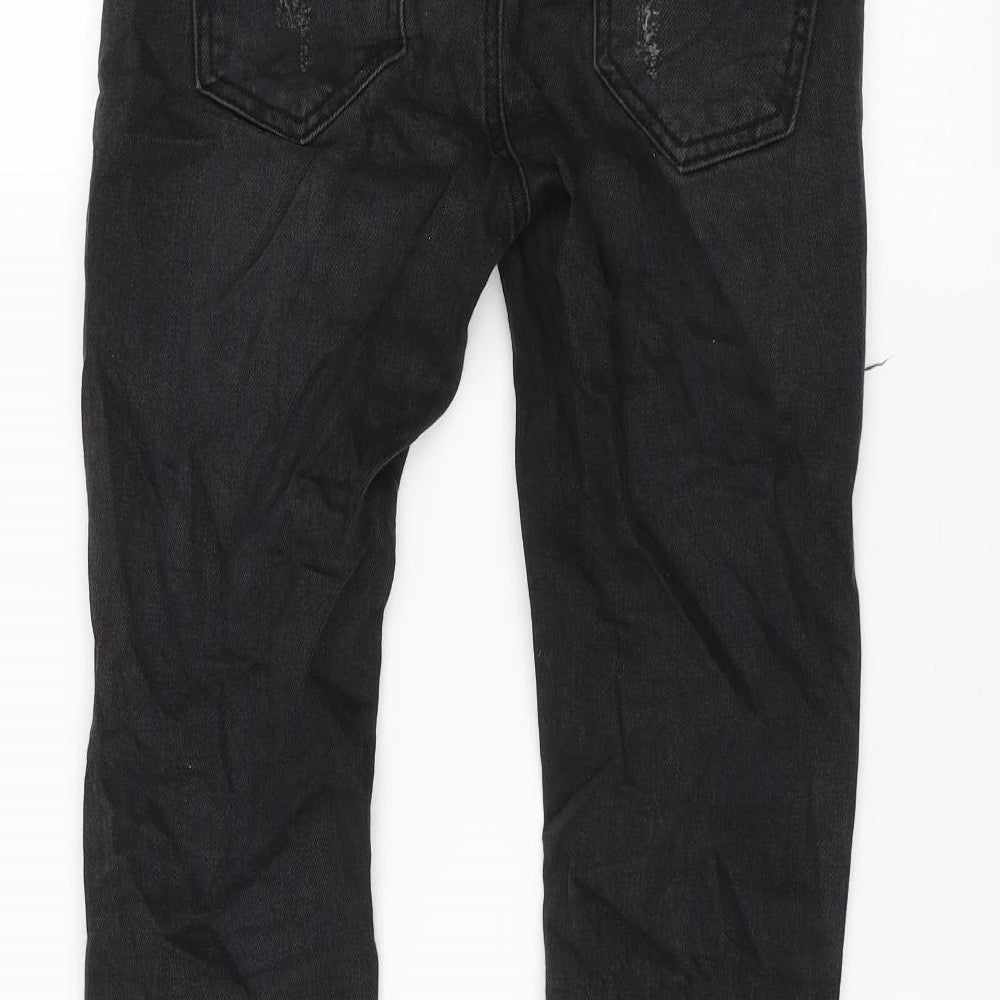 Preworn Womens Black   Straight Jeans Size M L29 in