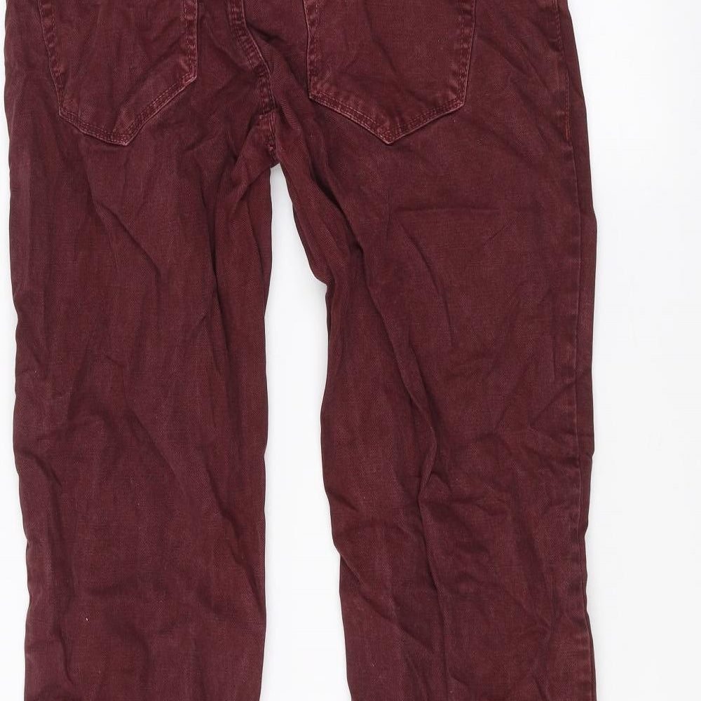 NEXT Mens Red   Straight Jeans Size 30 in L30 in