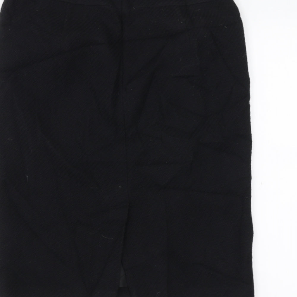 Marks and Spencer Womens Black   A-Line Skirt Size 10