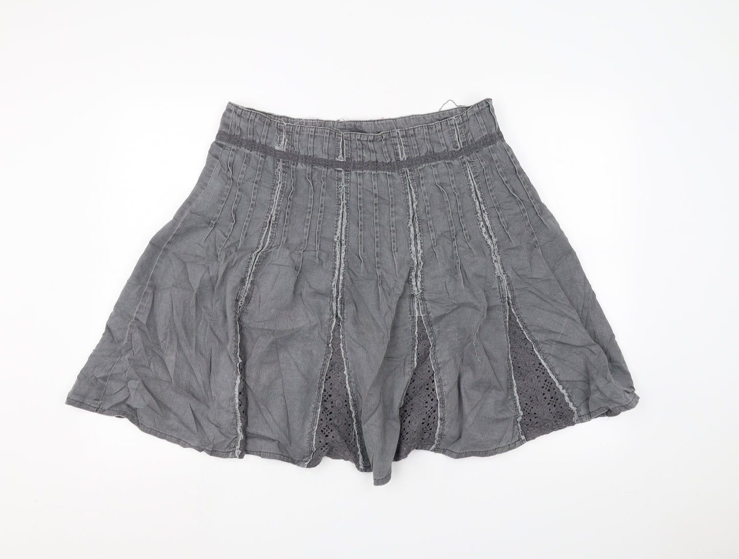 Red Herring Womens Grey   A-Line Skirt Size 16