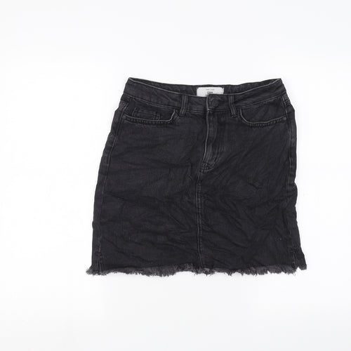 New Look Womens Black   A-Line Skirt Size 8