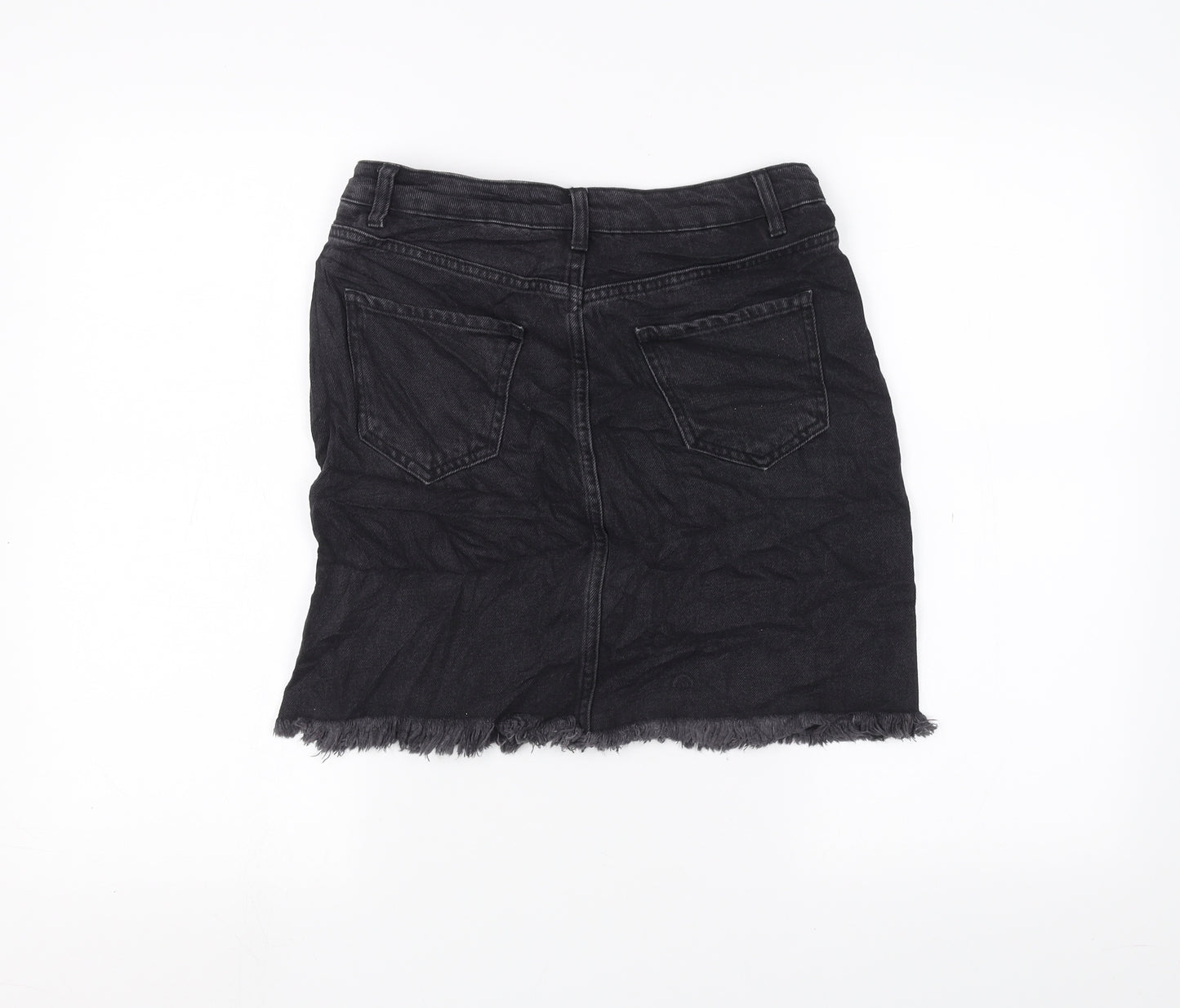 New Look Womens Black   A-Line Skirt Size 8