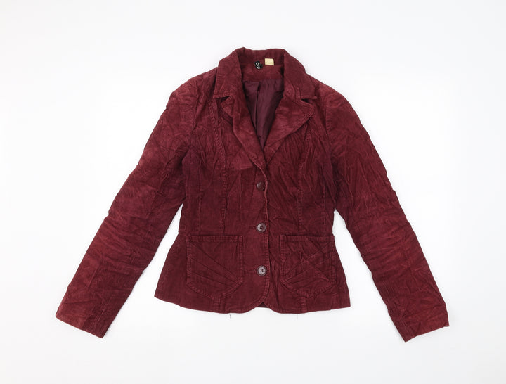 H&M Womens Red   Jacket  Size 6