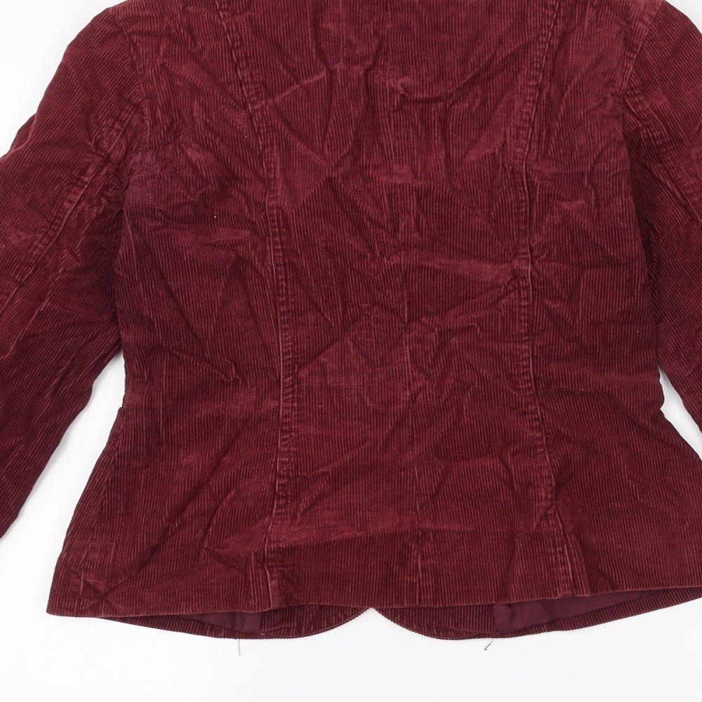 H&M Womens Red   Jacket  Size 6