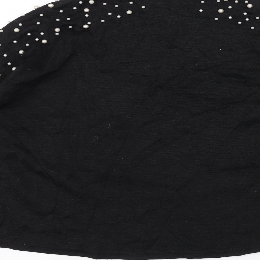 H&M Womens Black   Pullover Jumper Size S
