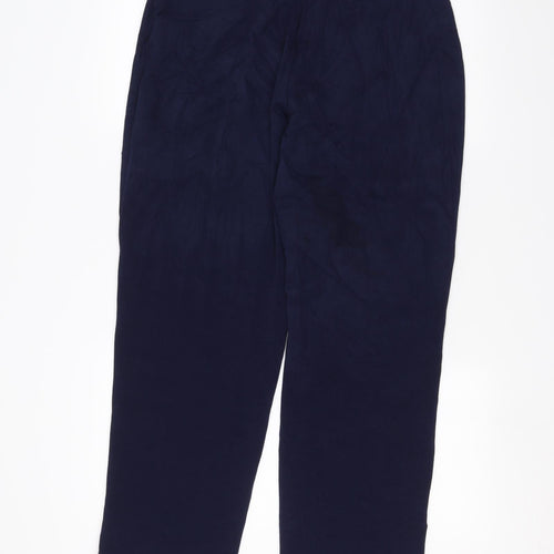 Susan Graver Womens Blue   Trousers  Size M L26 in