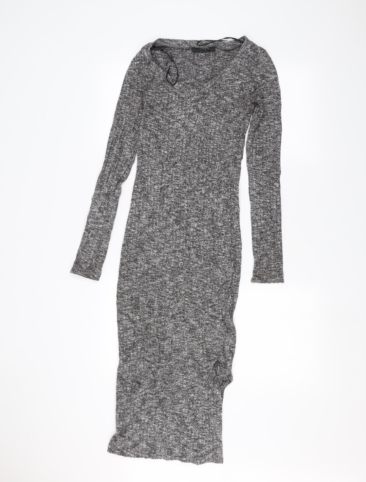 Amisu Womens Grey   A-Line  Size 6