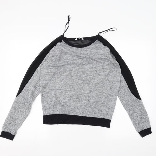 New Look Womens Grey   Pullover Jumper Size 10