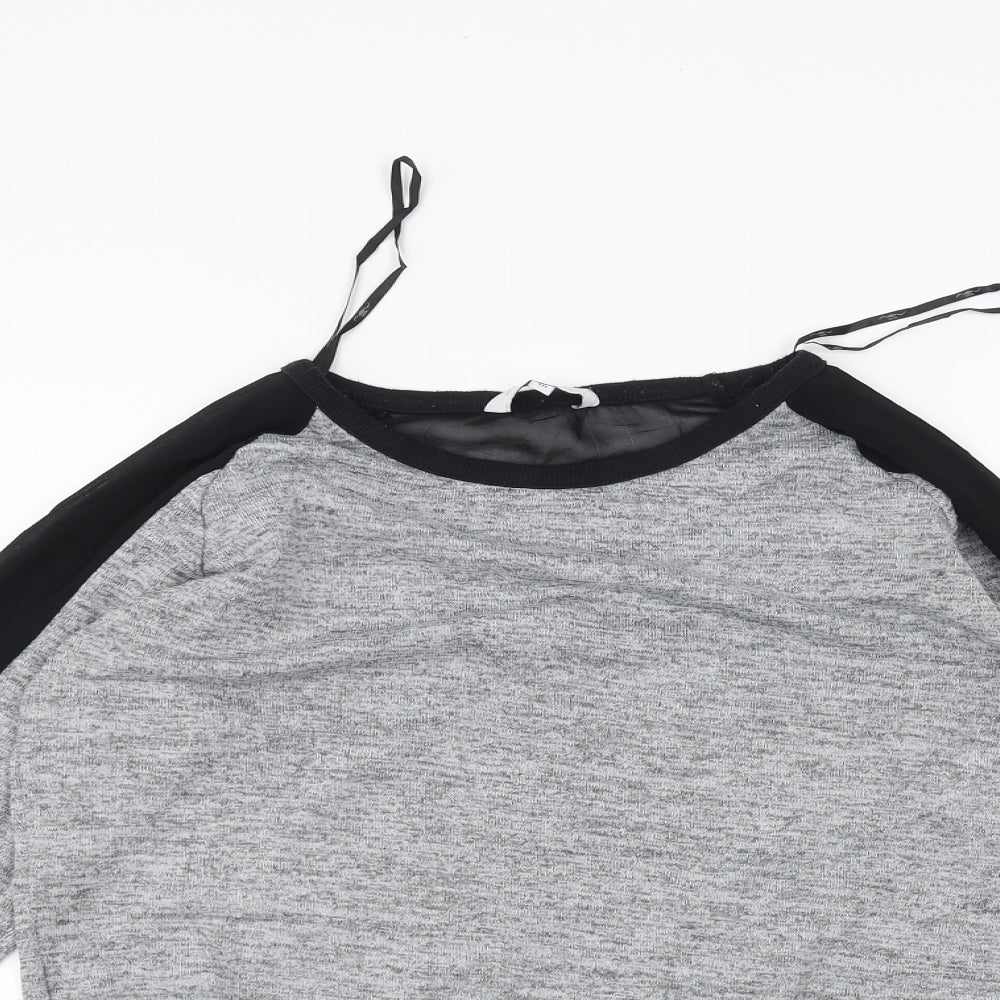 New Look Womens Grey   Pullover Jumper Size 10