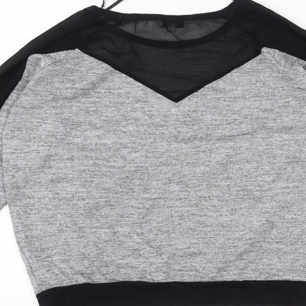 New Look Womens Grey   Pullover Jumper Size 10
