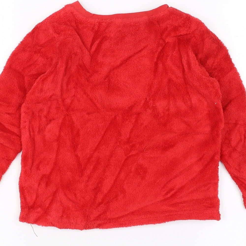 Nickelodeon Boys Red   Pullover Jumper Size 5-6 Years  - paw patrol