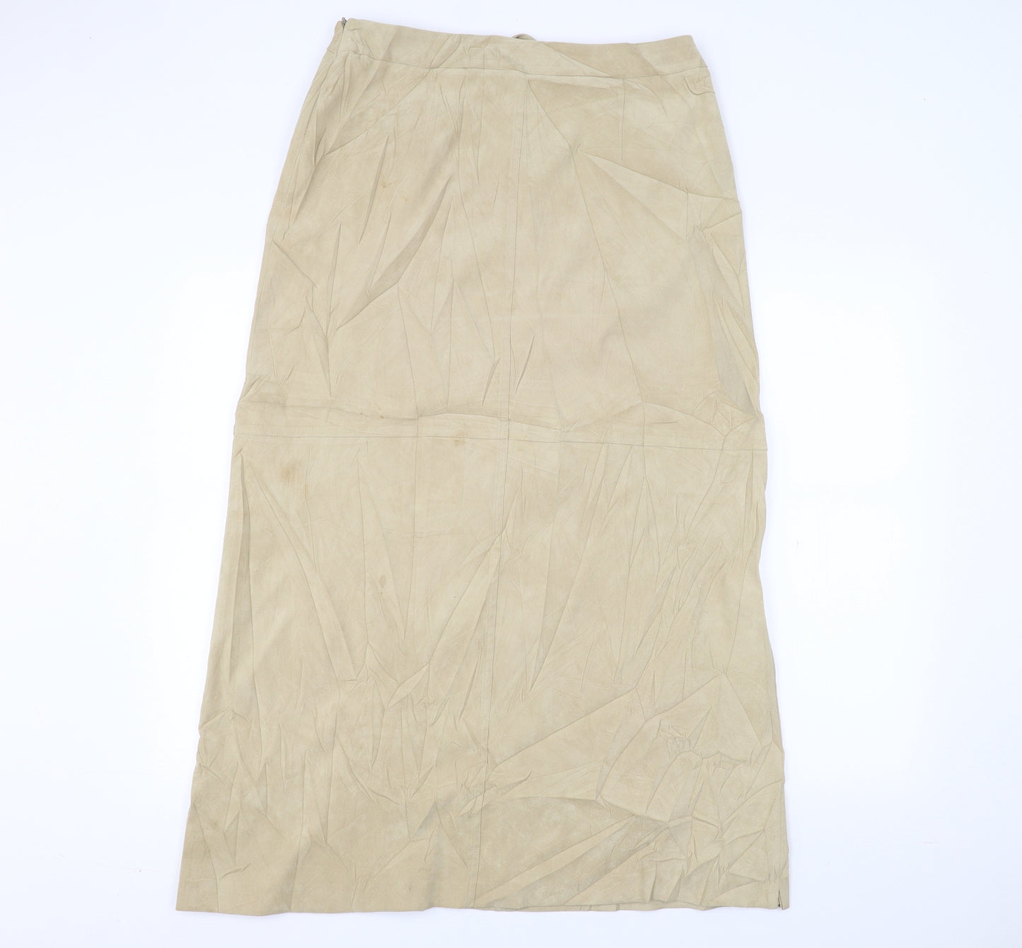 St Bernard Womens Beige   A-Line Skirt Size 14