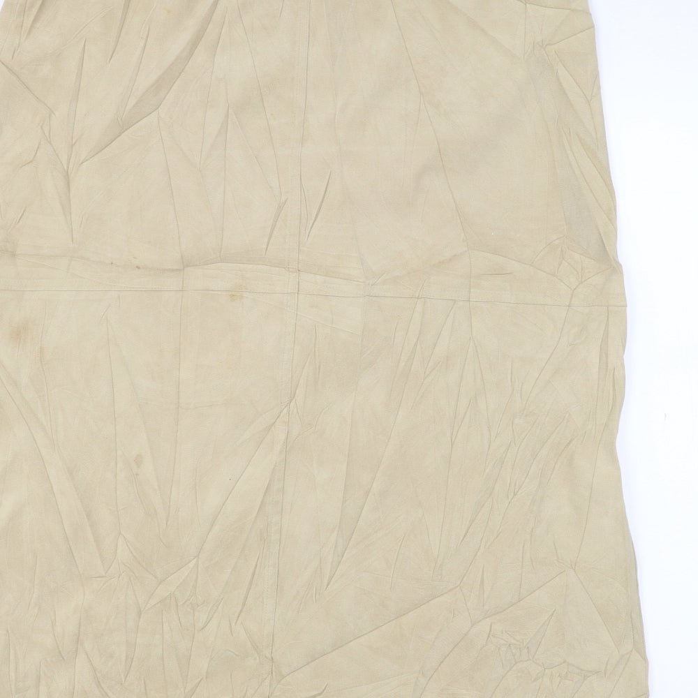 St Bernard Womens Beige   A-Line Skirt Size 14