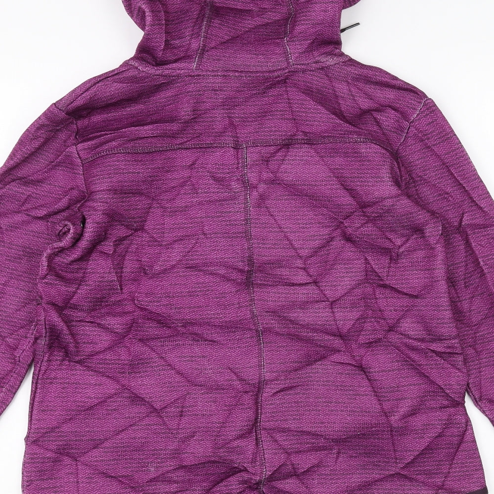 Crane Womens Pink   Full Zip Hoodie Size 12