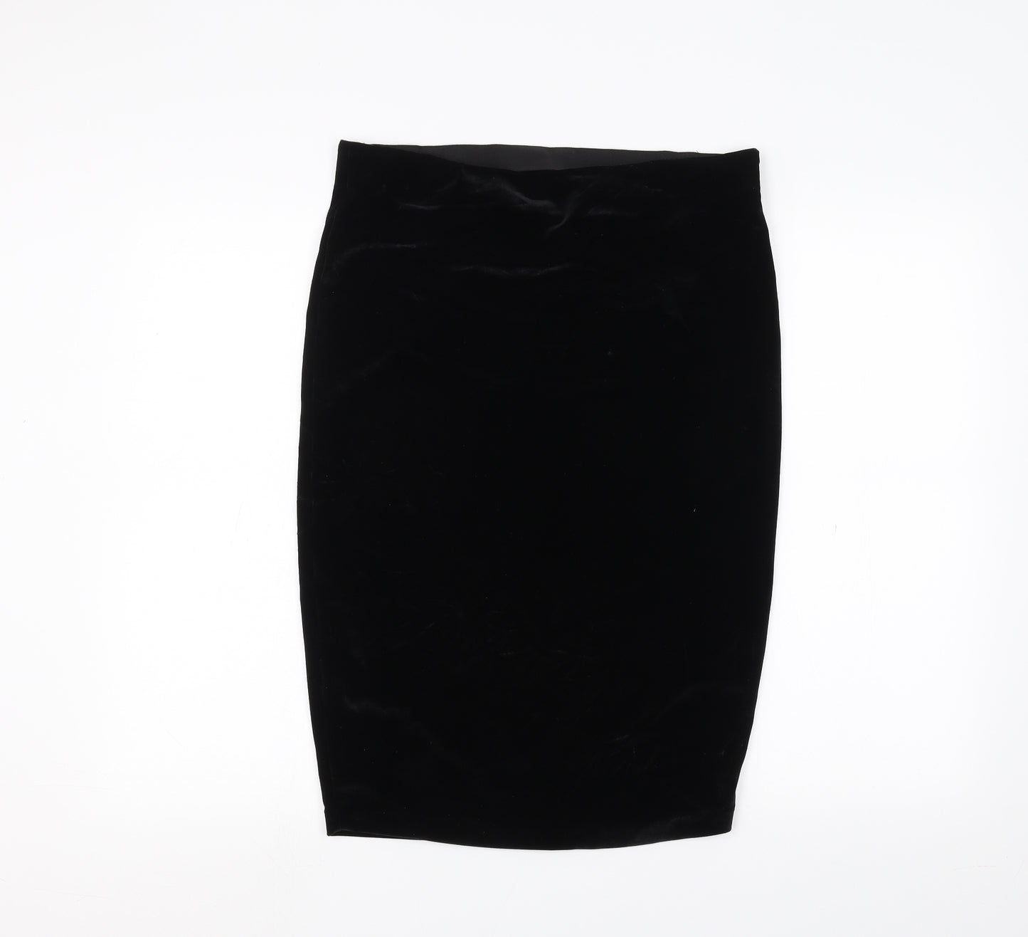 Costes Womens Black   A-Line Skirt Size XL