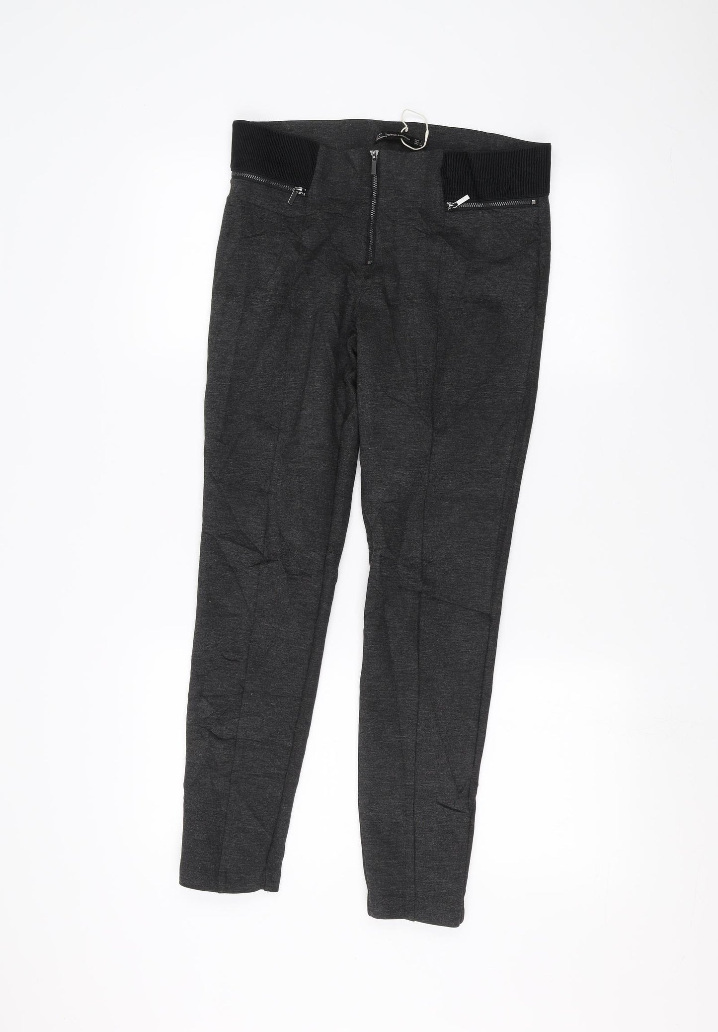 Zara Womens Black   Trousers  Size L L24 in
