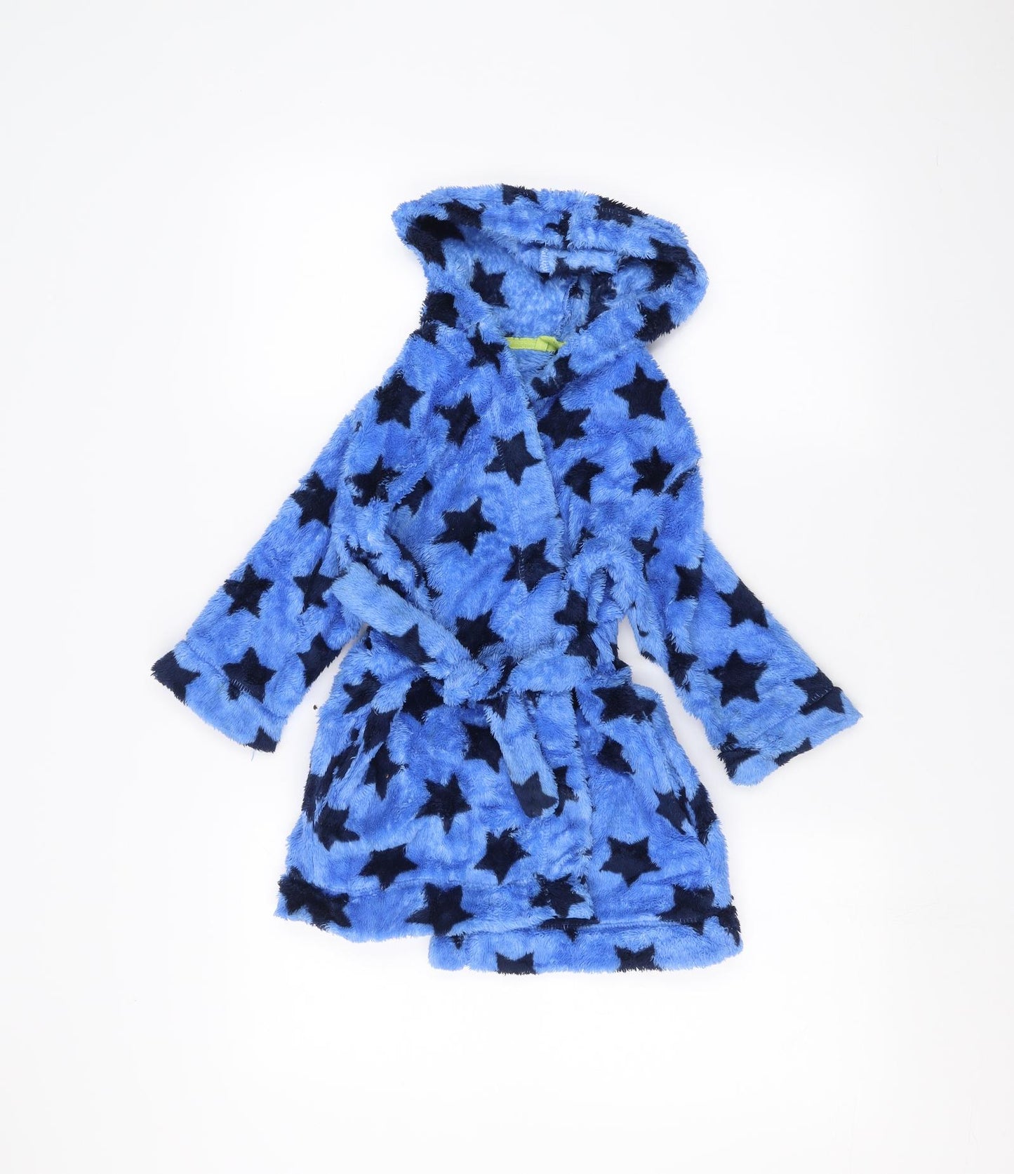 Marks and Spencer Boys Blue Solid   Robe Size 3-4 Years