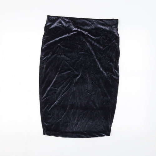 Costes Womens Blue   A-Line Skirt Size XL
