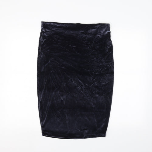 Costes Womens Blue   A-Line Skirt Size XL