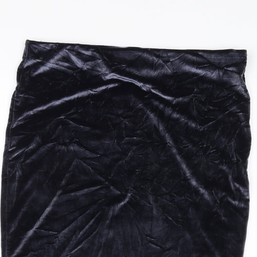 Costes Womens Blue   A-Line Skirt Size XL