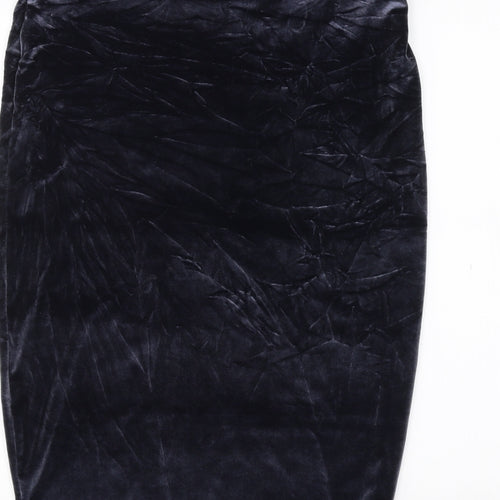 Costes Womens Blue   A-Line Skirt Size XL